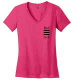 Red Jack - District Made Ladies Perfect Weight V-Neck