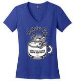 Rockstar Yoga - District Made Ladies Perfect Weight V-Neck