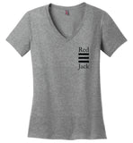 Red Jack - District Made Ladies Perfect Weight V-Neck