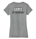 Seven Dimensions - Jamie, Metal - District Made Ladies Perfect Weight V-Neck