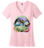 Neurodivergence Rocks Technically - District Made Ladies Perfect Weight V-Neck