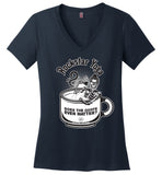 Rockstar Yoga - District Made Ladies Perfect Weight V-Neck