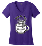 Rockstar Yoga - District Made Ladies Perfect Weight V-Neck