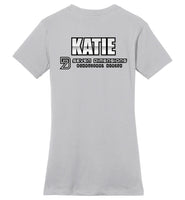 Seven Dimensions - Katie, New Retro - District Made Ladies Perfect Weight Tee