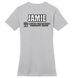 Seven Dimensions - Jamie, Metal - District Made Ladies Perfect Weight Tee