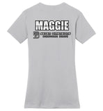 Seven Dimensions - Maggie, Metal - District Made Ladies Perfect Weight Tee