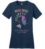Rumble Rumble - Essentials - District Made Ladies Perfect Weight Tee