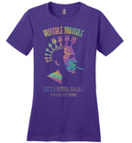 Rumble Rumble - Essentials - District Made Ladies Perfect Weight Tee