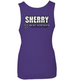 Seven Dimensions - Sherry, New Retro - Next Level Womens Jersey Tank