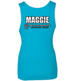 Seven Dimensions - Maggie, Neon - Next Level Womens Jersey Tank
