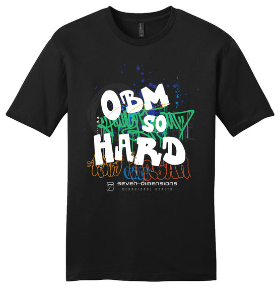 Seven Dimensions - OBM So Hard - District Young Mens Very Important Tee