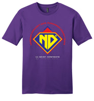 7 Dimensions - ND Hero - District Young Mens Very Important Tee