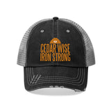 Cedar Wise Iron Strong - Unisex Trucker Hat