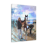 Dust Devil Ranch - Helping Horses - Canvas Gallery Wraps