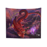 When Snails Fly - Fire Elder - Indoor Wall Tapestries
