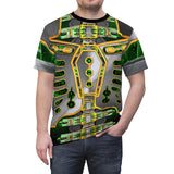 Undead Robot Leader: Unisex AOP Cut & Sew Tee