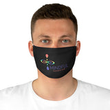 Mindful Behavior Classic Black Fabric Face Mask