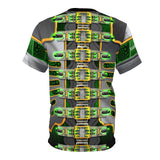 Undead Robot Leader: Unisex AOP Cut & Sew Tee