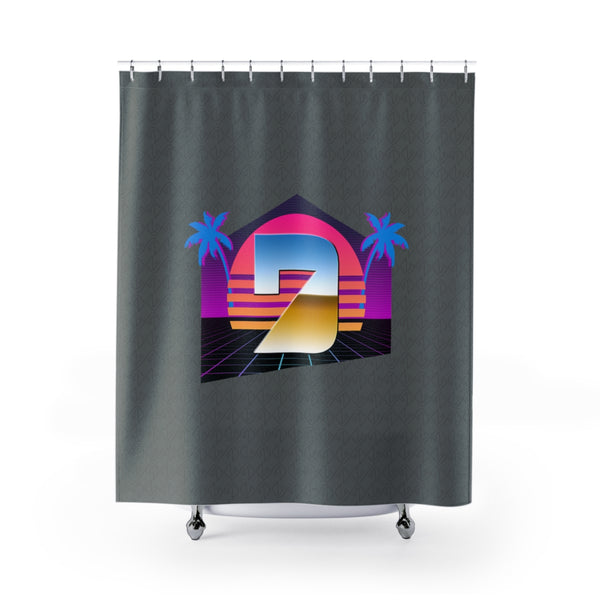 Seven Dimensions - Shower Curtains - New Retro