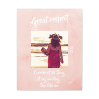 Way of Woman Deck 2021 #54 - Great Respect - Canvas Gallery Wraps