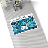 The Data Must Abide Kiss-Cut Stickers