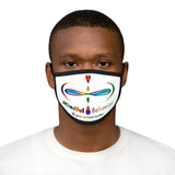 Mindful Behavior Mixed-Fabric Face Mask