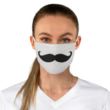 Mustache Fabric Face Mask