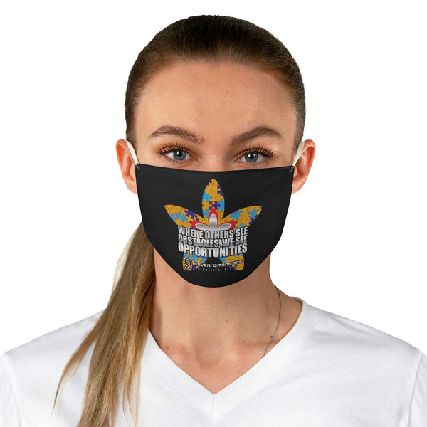 7 Dimensions Fabric Face Mask - 07