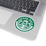 Ascend Behavior Partners - Coffee, Data and a Bag Full of Reinforcers - Kiss-Cut Stickers