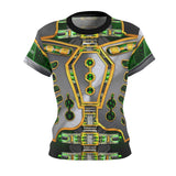 Undead Robot Leader: Women's AOP Cut & Sew Tee