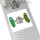 The Pickling of Rick Square Stickers