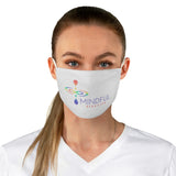 Mindful Behavior Classic White Fabric Face Mask