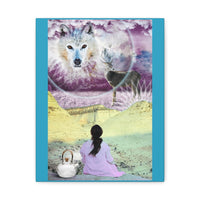 Dao - Wolf Moon Mojo - Canvas Gallery Wraps