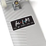 Kim - Kiss Cut Stickers