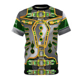 Undead Robot Leader: Unisex AOP Cut & Sew Tee