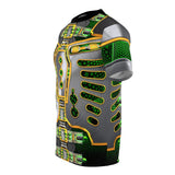 Undead Robot Leader: Unisex AOP Cut & Sew Tee