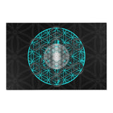 Bobby The Alchemist - Metatron Seed Sigil - Area Rug
