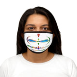 Mindful Behavior Mixed-Fabric Face Mask