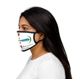 Mindful Behavior Mixed-Fabric Face Mask