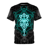 Sigil: Sephiroth's Cube, Unisex AOP Cut & Sew Tee