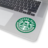 Ascend Behavior Partners - Coffee, Data and a Bag Full of Reinforcers - Kiss-Cut Stickers
