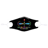 Mindful Behavior Cloth Face Mask with Filter Pocket for Adults