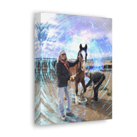 Dust Devil Ranch - Helping Horses - Canvas Gallery Wraps