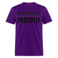 Prompt Fade Promptly Unisex Classic T-Shirt - purple