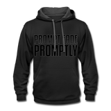 Prompt Fade Promptly Contrast Hoodie - black/asphalt