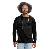 Prompt Fade Promptly Unisex Lightweight Terry Hoodie - charcoal gray