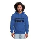 Prompt Fade Promptly Men's Hoodie - royal blue