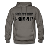 Prompt Fade Promptly Men's Hoodie - asphalt gray