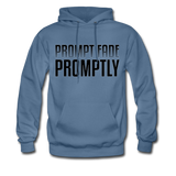 Prompt Fade Promptly Men's Hoodie - denim blue