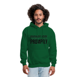 Prompt Fade Promptly Men's Hoodie - forest green